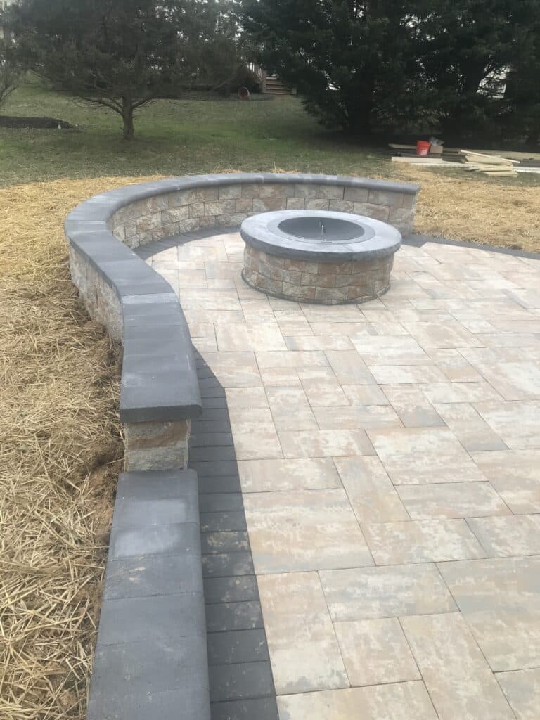 Patio with fire pit