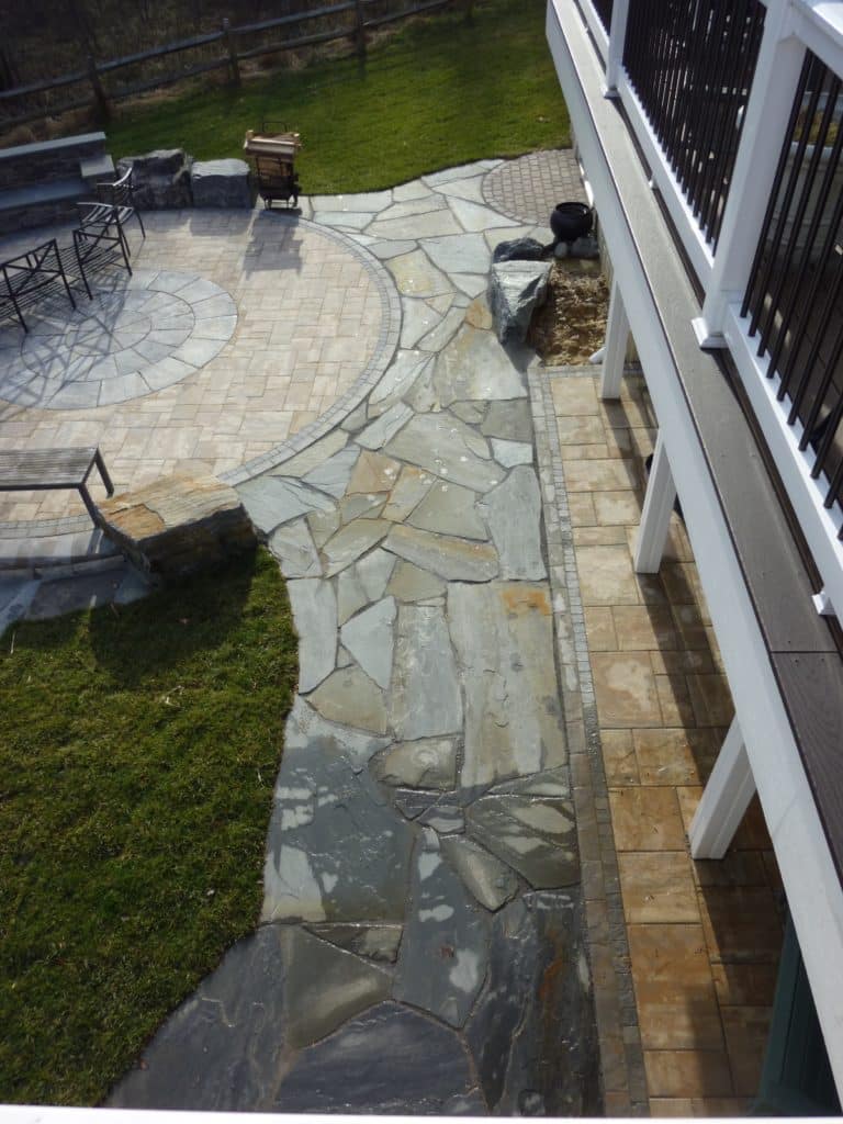 patio - Evergreen Fence & Deck