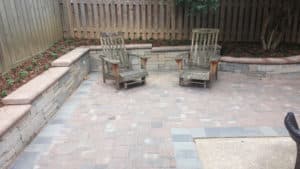 Patio - Evergreen Fence & Deck