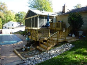 New Porch Installation and Patio Design in Brookeville