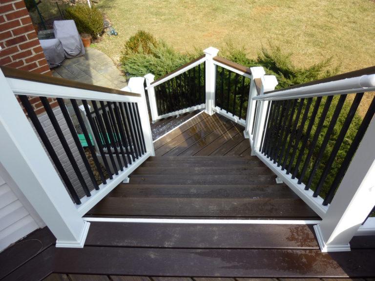 New Deck with Stairs in Brookeville, MD