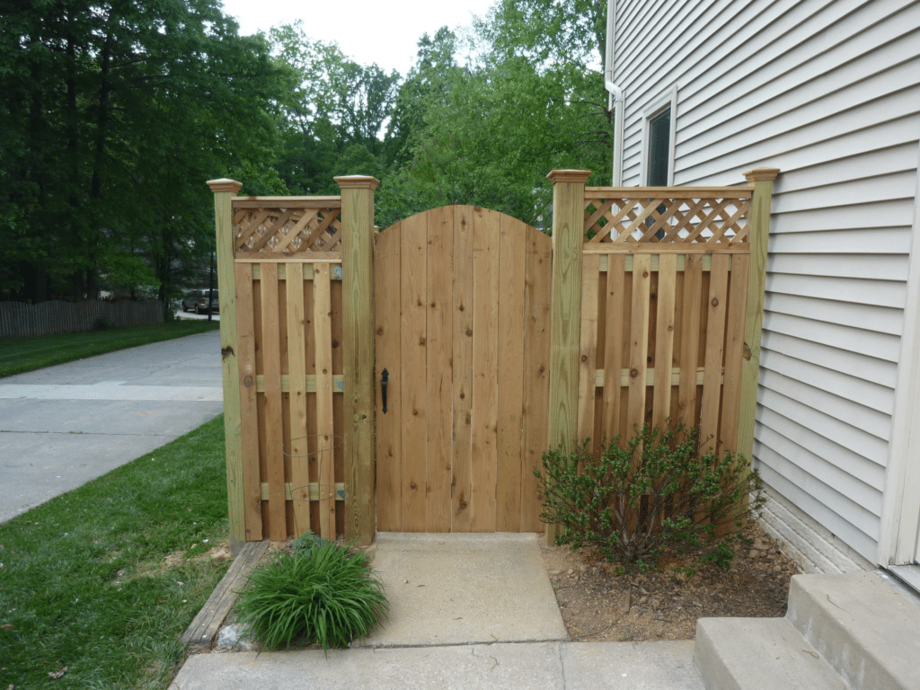 Property Fence Gate