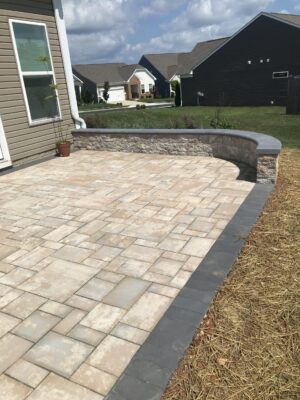 new patio from Evergreen Fence and Deck