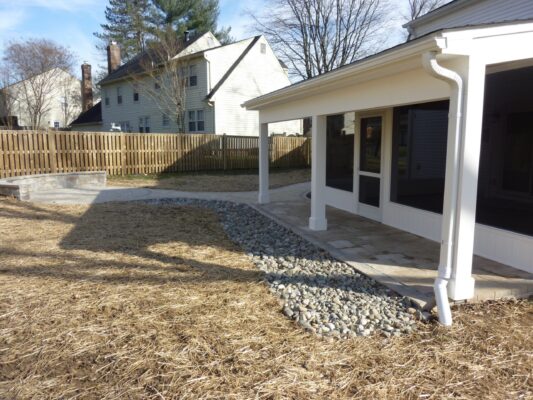 patio - Evergreen Fence & Deck