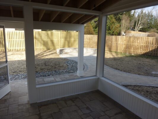 patio - Evergreen Fence & Deck