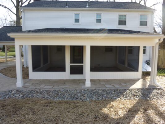 porch - Evergreen Fence & Deck