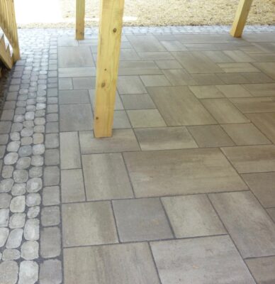 Patio - Evergreen Fence & Deck