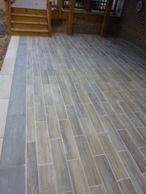 Patio - Evergreen Fence & Deck