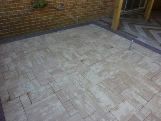 Patio - Evergreen Fence & Deck