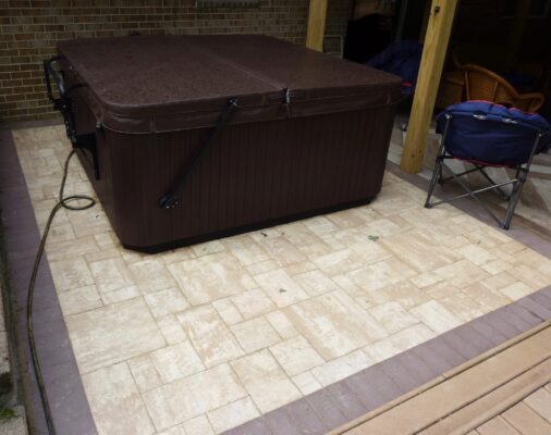 Patio - Evergreen Fence & Deck
