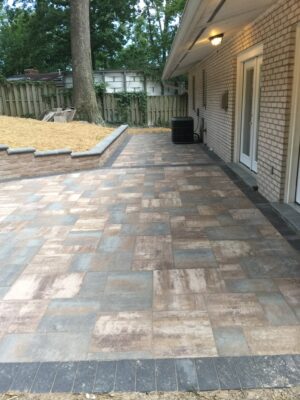 Patio - Evergreen Fence & Deck