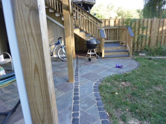 patio - Evergreen Fence & Deck