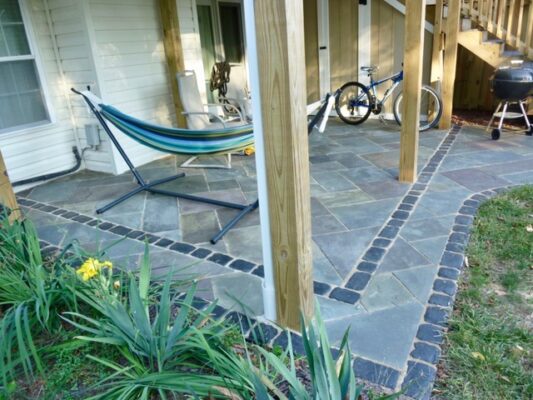 paver patio installation in Maryland