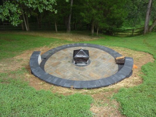 patio - Evergreen Fence & Deck