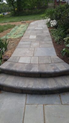Patio - Evergreen Fence & Deck