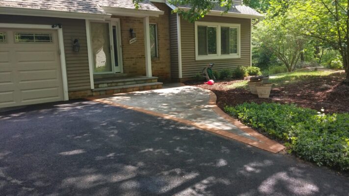 Patio - Evergreen Fence & Deck