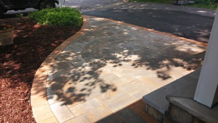 Patio - Evergreen Fence & Deck