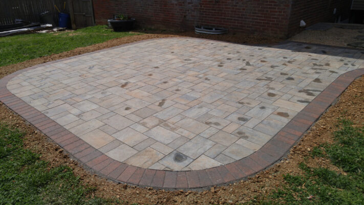 Patio - Evergreen Fence & Deck