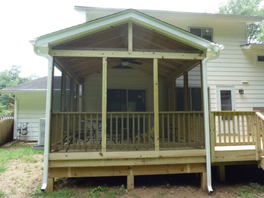 montgomery county deck porch fence builders