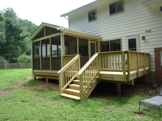 montgomery county deck porch fence builders