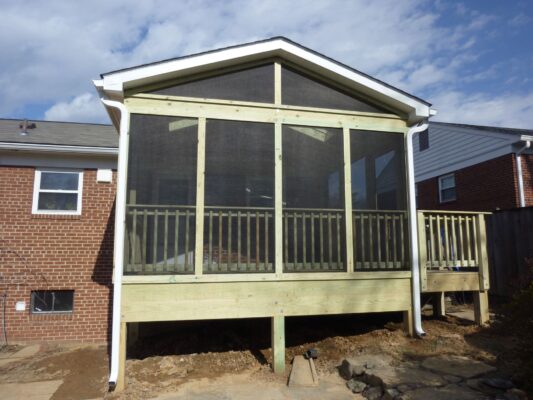 montgomery county deck porch fence builders