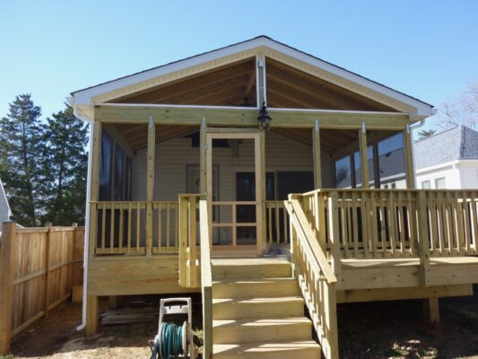montgomery county deck porch fence builders