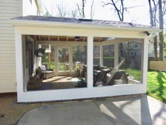 porch - Evergreen Fence & Deck