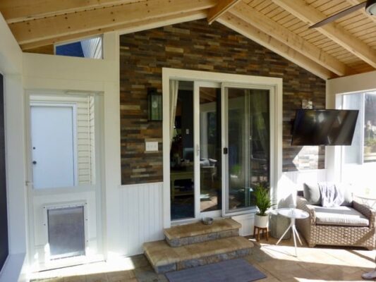 Enclosed porch in Potomac, MD