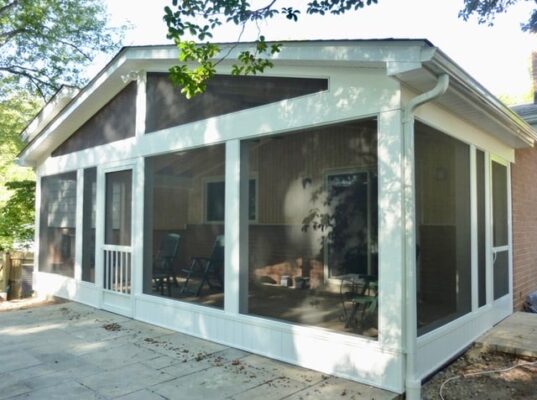 porch - Evergreen Fence & Deck