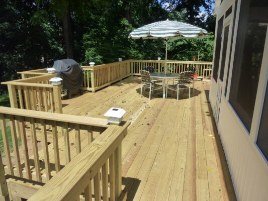 montgomery county deck porch fence builders