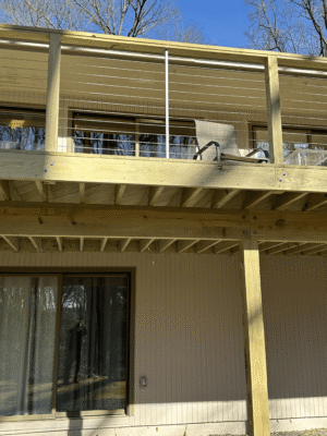 new deck installation howard county